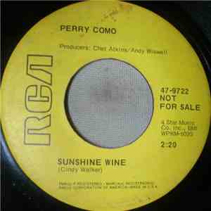 Perry Como - Sunshine Wine / Seattle