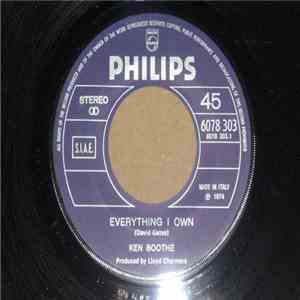 Ken Boothe - Everything I Own / Drum Song
