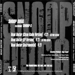 Snoop Dogg Featuring Swoop G - Head Doctor