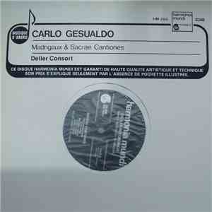 Carlo Gesualdo, Deller Consort, Alfred Deller - Madrigaux & Sacrae Cantione ...