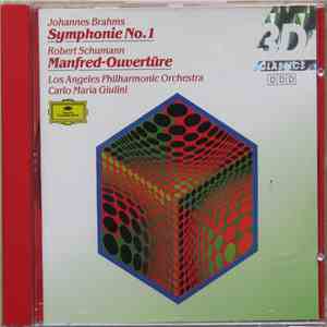 Johannes Brahms / Robert Schumann - Symphony No. 1 / 'Manfred' Overture