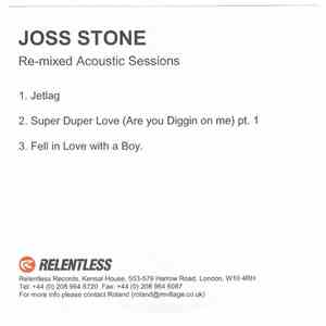 Joss Stone - Re-Mixed Acoustic Sessions
