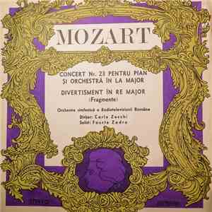 Mozart - Orchestra Simfonică A Radioteleviziunii Româme Dirijor: Carlo Zecc ...