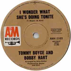 Tommy Boyce & Bobby Hart - I Wonder What She's Doing Tonite
