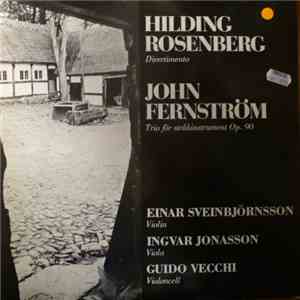 Hilding Rosenberg, John Fernström, Einar Sveinbjörnsson, Ingvar Jónasson, G ...