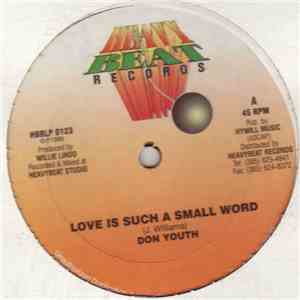 Don Youth - Love Is Such A Small Word