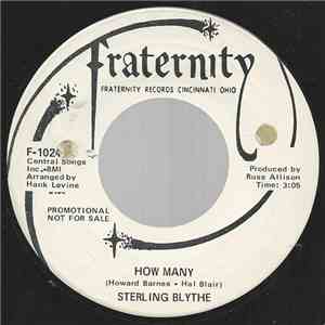 Sterling Blythe - How Many