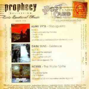 Various - Prophecy Delivering Eerie - Emotional Music Since 1995