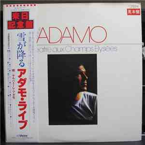 Salvatore Adamo - Théâtre Aux Champs-Elysées