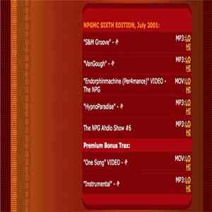 Various - NPGMC Sixth Edition, July 2001