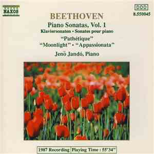 Beethoven, Jenö Jandó - Piano Sonatas, Vol. 1