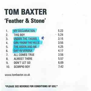 Tom Baxter - Feather & Stone