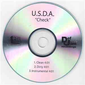 U.S.D.A. - Check