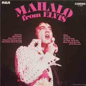 Elvis Presley - Mahalo From Elvis
