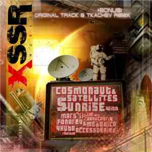 Cosmonaut & Satellites - Sunrise