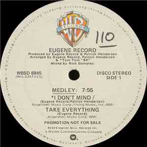 Eugene Record - I Don't Mind / Take Everything