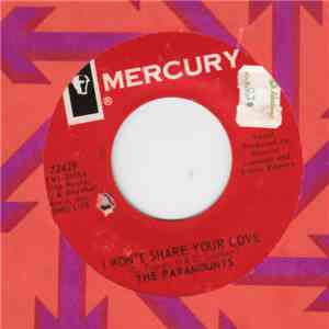 The Paramounts  - The Girls With The Big Black Boots / I Won't Share Your L ...