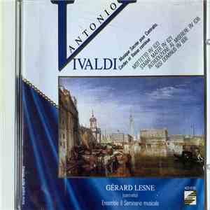 Antonio Vivaldi, Gérard Lesne, Il Seminario Musicale - Musique Sacrée Pour ...