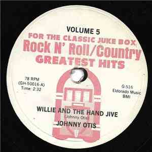 Johnny Otis, Guy Mitchell - Willie And The Hand Jive / Singing' The Blues