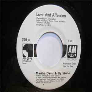 Martha Davis & Sly Stone - Love And Affection