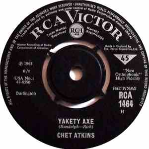 Chet Atkins - Yakety Axe / Letter Edged In Black