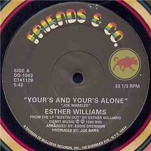 Esther Williams - Your's And Your's Alone / Last Night Changed It All (I Re ...