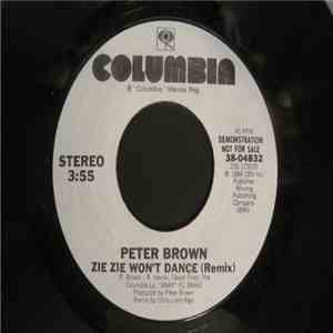 Peter Brown  - Zie Zie Won't Dance