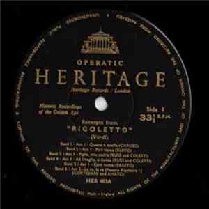 Verdi - Exerpts From Rigoletto