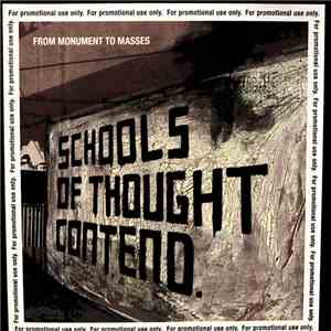 From Monument To Masses - Schools Of Thought Contend.
