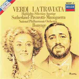 Verdi, Sutherland, Pavarotti, Manuguerra, National Philharmonic Orchestra,  ...