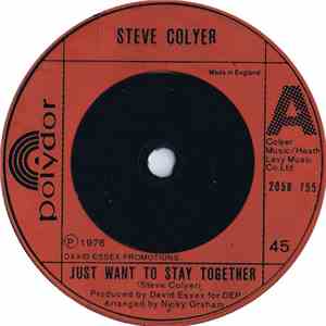 Steve Colyer - Just Want To Stay Together