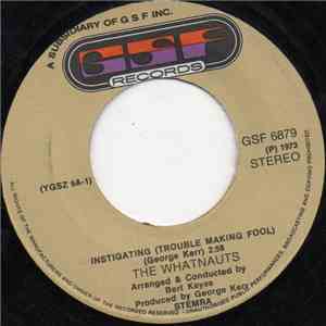 The Whatnauts - Instigating  / I Can't Stand To See You Cry