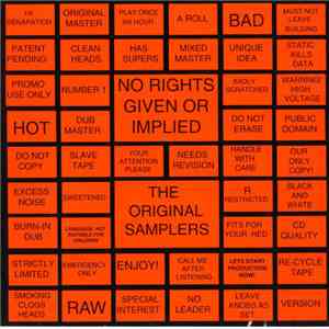 Various - No Rights Given Or Implied: The Original Samplers