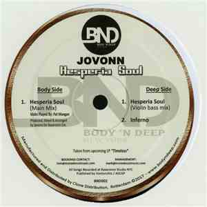 Jovonn - Hesperia Soul