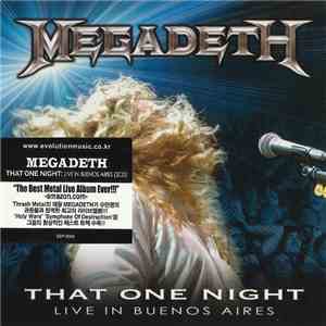Megadeth - That One Night: Live In Buenos Aires