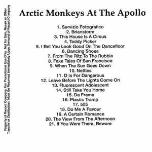 Arctic Monkeys - At The Apollo