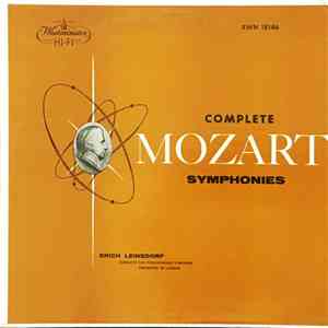 Mozart / Erich Leinsdorf Conducts The Philharmonic Symphony Orchestra Of Lo ...