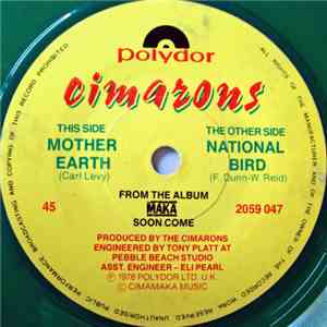 Cimarons - Mother Earth / National Bird