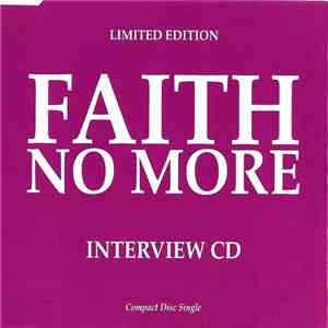 Faith No More - Limited Edition Interview CD