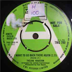 Thelma Houston - I Want To Go Back There Again / Pick Of The Week