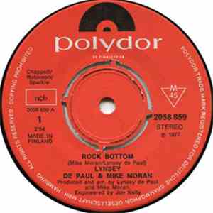 Lynsey De Paul, Mike Moran - Rock Bottom