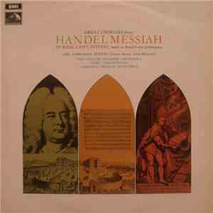 Handel • The Ambrosian Singers • The English Chamber Orchestra Conducted By ...