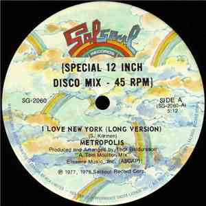 Metropolis  - I Love New York