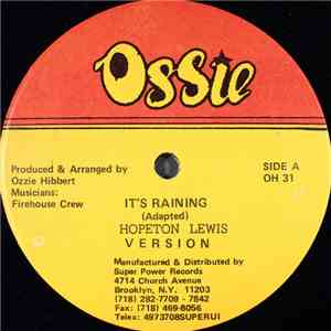Hopeton Lewis / Bunny General - It's Raining / Ready Fi Dance