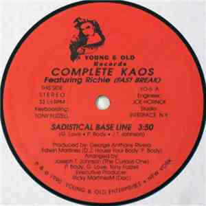 Complete Kaos Featuring Richie (Fast Break) - Sadistical Base Line / Going ...