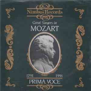 Mozart - Great Singers In Mozart