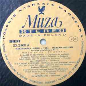 Various - Warszawska Jesień - 1984 - Warsaw Autumn, Kronika Dźwiękowa Nr 1