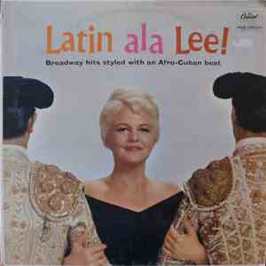 Peggy Lee With Jack Marshall's Music - Latin Ala Lee!