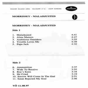 Morrissey - Maladjusted