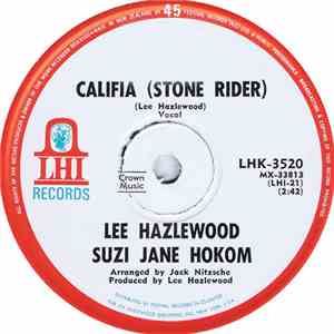 Lee Hazlewood, Suzi Jane Hokom - Califia (Stone Rider)